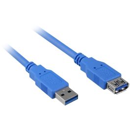 Sharkoon Cable de Extensión USB 3.0 Macho a Hembra 3m Azul 5 Gbit/s Precio: 22.49999961. SKU: B1F6BXAKKW