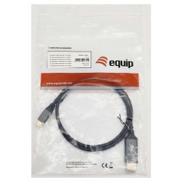 EQUIP Cable USB-C a HDMI 4K 60Hz 1m Negro/Gris