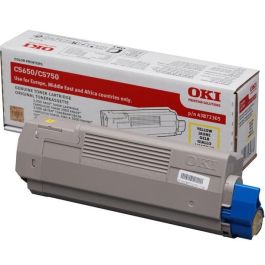 Oki C11 Toner Amarillo Original 2000 Páginas para C5650/5750 Precio: 134.50000025. SKU: S8413981