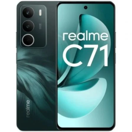 Realme C71 Smartphone 8GB RAM / 256GB Almacenamiento / Pantalla 6.67" / Verde Oscuro Precio: 141.78999978. SKU: B13VP67CYC