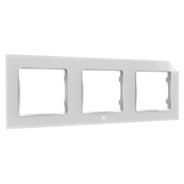 Shelly Marco de pared Wall Frame 3 para Interruptor de Pared, Blanco, 3 módulos Precio: 22.49999961. SKU: B1F5GA96AY