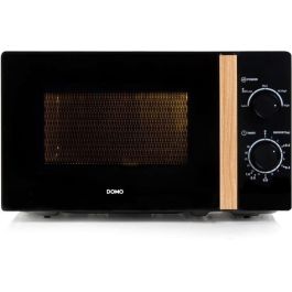 Horno microondas DOMO DO2820 - 20L - 700W - Temporizador 35 min - Función descongelación - L44 x P35,8 x H 25,8 cm - Acabado en madera negra Precio: 113.95000034. SKU: B1534L8MBM