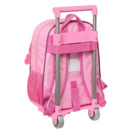 Mochila Escolar con Ruedas Barbie Girl Rosa 26 x 34 x 11 cm