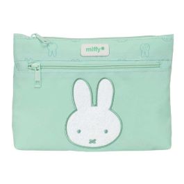 Portatodo Doble Miffy Menta Menta 23 x 16 x 3 cm