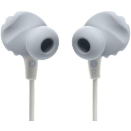 JBL Endurance Run 2 Auriculares In-Ear Inalámbricos Bluetooth 5.0 Deportivos Blancos, Resistentes al Sudor IPX5, 10h Batería
