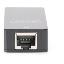 Digitus Extensor USB 1.1 a CAT5/5e/6 45m Negro