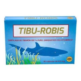 Robis Tibu 40 Cápsulas para Articulaciones y Cartílagos con Cartílago de Tiburón y Condroitina Precio: 15.4999999. SKU: B16WHEE666