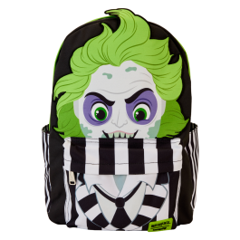 Loungefly Mochila Beetlejuice de Nylon 43cm - Diseño exclusivo con tirantes acolchados y detalles estampados Precio: 42.89000001. SKU: B1BV49P6D3