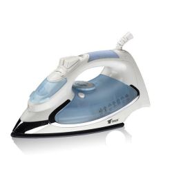 Thulos TH-PV2201 Plancha de Vapor 2200W con Suela Cerámica, 250ml, Antical, Antigoteo, Autolimpieza, Vapor Vertical y Golpe de Vapor Azul Precio: 20.99081985. SKU: B1FZYWV7NS