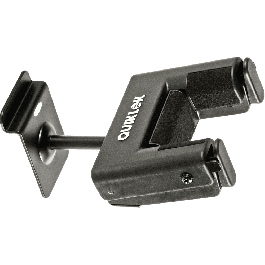 QUIKLOK Soporte de Guitarra para Pared con Autobloqueo, para Expositor Slatwall, Acero Negro
