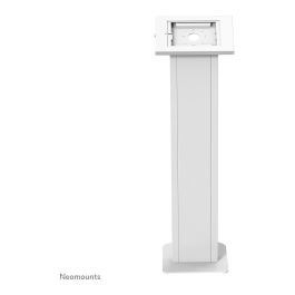 Neomounts FL15-750WH1 Soporte de suelo para tablets 9.7-11" - bloqueable, Blanco, Acero, Piso, Cerradura para puerta corredera con pulsador