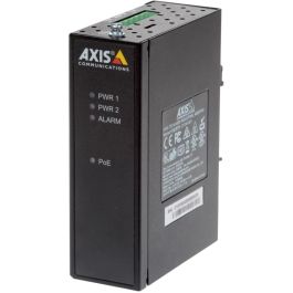 Axis 01154-001 Inyector PoE T8144 Industrial 60W Gigabit Ethernet para montaje en pared/rack -40°C a 75°C Precio: 328.49999963. SKU: B1KF9SDWMA