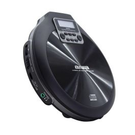 Reproductor CD/MP3 Aiwa Portátil Negro Reproductor CD/MP3 Aiwa Portátil Negro