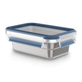 Fiambrera Tefal N11503 Azul Acero Inoxidable Rectangular 500 ml Fiambrera Tefal N11503 Azul Acero Inoxidable Rectangular 500 ml
