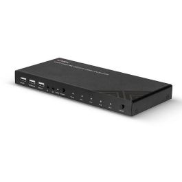 Lindy 4 Port HDMI 4K60, USB 2.0 & Audio KVM Switch Lindy 4 Port HDMI 4K60, USB 2.0 & Audio KVM Switch