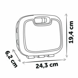 Smoby SMOB240306 Maletín de Cuidado del Bebé Mixto con Accesorios. Juguete para Niños de 3 a 10 Años, Dimensiones 19,4 x 24,3 x 6,2 cm