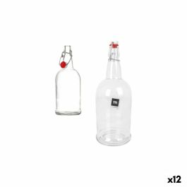Botella de Cristal La Mediterránea 1 L (12 Unidades) Botella de Cristal La Mediterránea 1 L (12 Unidades)