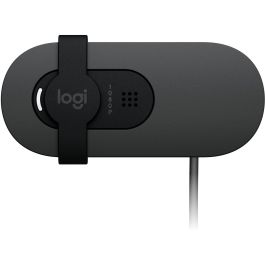 Logitech Brio 105 Business Webcam 1080p con Obturador de Privacidad, Micrófono y Plug-and-Play. Ideal para Empresas, compatible con Windows, macOS, Google Meet.