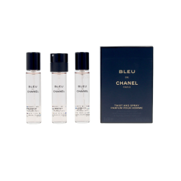 Chanel BLEU Eau de Parfum Amaderada Aromática para Hombre Recarga Vaporizador Twist & Spray 3 x 20 ml Precio: 132.49999972. SKU: B1EXKVFCTH