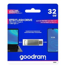 Memoria USB GoodRam ODA3-0320S0R11 Plateado 32 GB