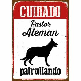 Placa Magnet & Steel Cuidado Pastor Alemán Patrullando 14,8 x 21 cm Precio: 8.49999953. SKU: B1ENF6K9XE