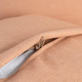 Sofá Salmón Tejido Salón 215 X 92 X 78 cm