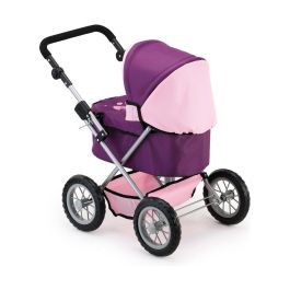 Coche muñecas trendy royal morado 67x67x41 cm