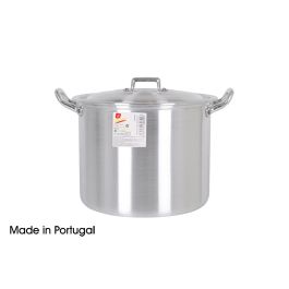 Mi Cocina Olla con Tapa de Aluminio 22 cm 6 Litros (8 Unidades) Precio: 93.88999961. SKU: S2206602