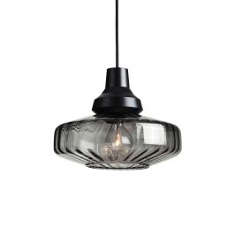 Lámpara Colgante "New Wave Optic Smoke" E27 Sin Bombilla Precio: 88.78999965. SKU: B17543GZRS