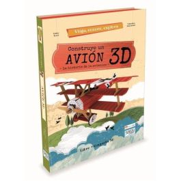 Puzle 3D Y Libro Sassi Manolito Books Construye El Avion 3D 34 Piezas (+6 Años) Precio: 23.50000048. SKU: B18CN45LRM