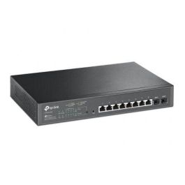 TP-Link Omada Switch Smart Gestionable L2/L2+ con 8 Puertos Gigabit Ethernet RJ45 PoE+ y 2 Puertos SFP 20Gbps Compatible SDN