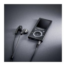 Intenso Video Scooter BT - Reproductor MP3/MP4, Pantalla LCD de 1.8", 64 GB, Bluetooth 5.0, 18h Autonomía, USB-C, Negro