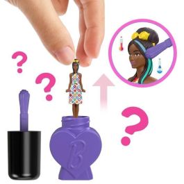 Barbie JCP97 Muñeca Mini-BarbieLand Fashionistas 1,5 pulgadas - Secreto en Botella Corazón con Cambio de Color para 4+ años