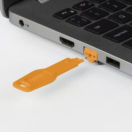 Lindy RJ45 Port Locks Orange, 10x + 1 Key Lindy RJ45 Port Locks Orange, 10x + 1 Key