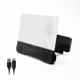 Amplificador de Pantalla para Móviles con Altavoz Recargable Screenier InnovaGoods Amplificador de Pantalla para Móviles con Altavoz Recargable Screenier InnovaGoods