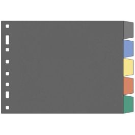 Multifin 3003 Separador Plástico 5 Pestañas Cuarto Apaisado 215x155 mm para Archivadores de 8 Anillas Transparente Precio: 1.9941768. SKU: B1FAACW5BG