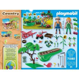 Playmobil Starter Pack Huerto con Figuras y Accesorios de Jardinería, Ideal para Niños