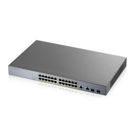 Zyxel GS1350-26HP-EU0101F Switch Gestionado L2 Gigabit Ethernet con PoE para Montaje en Rack (24 Puertos)