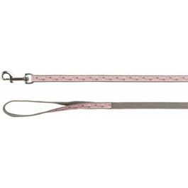 Trixie TRI1740204668942 Arnés Ajustable con Correa, Medidas Cuello/Pecho 27-45 cm, Ancho 13 mm, Largo 1.20 m, Colores Gris y Rosa Trixie TRI1740204668942 Arnés Ajustable con Correa, Medidas Cuello/Pecho 27-45 cm, Ancho 13 mm, Largo 1.20 m, Colores Gris y Rosa