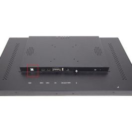 Ernitec Monitor Táctil 24" Full HD, LED Industrial, 24/7, Antivandálico y Resistente al Agua para CCTV