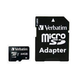 Verbatim Micro SDHC 64GB Clase 10 con Adaptador Precio: 37.6899996. SKU: S7717370