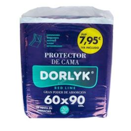 DORLYK Empapador/Salvacamas Desechable Bedline 90x60 cm, 20 Unidades Precio: 8.49999953. SKU: B1G64B8G9C