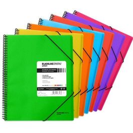 Carpeta Fundas (Tarifario) Grafoplas Espiral Pp Maxiplas Blackline A4 30 F. Rojo (Set de 5) Precio: 32.49999984. SKU: B1KMSYLB6H