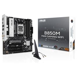 ASUS Placa Base B850M MAX GAMING WiFi, Socket AM5, Compatible con AMD Ryzen 7000/8000/9000 Series, DDR5, WiFi 6, Micro ATX Precio: 242.49999983. SKU: B128DGWXEN