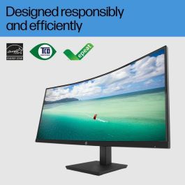 HP P34hc Monitor Curvo Ultrawide 86.4cm (34") Quad HD 3440x1440 21:9, 5ms Respuesta, Productividad Mejorada