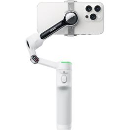 Insta360 INS1737682096888 Estabilizador Plegable de 3 Ejes para Cámara de Móvil Insta360 Flow 2 Pro Blanco