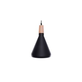 Lámpara Colgante Eloise Metal y Madera con Cable Regulable en Altura Diseño Moderno SKD-P015-B