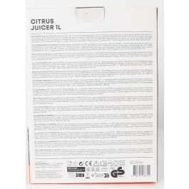 Exprimidor de Cítricos Eléctrico Masterchef 1L 30W (8 Unidades) Exprimidor de Cítricos Eléctrico Masterchef 1L 30W (8 Unidades)