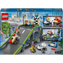 LEGO 60460 City Zero Limits: Race Car Ramp - Juego de construcción para mayores de 6 años