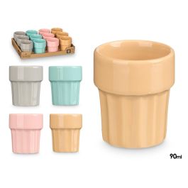 Vessia Vaso Café Surtido Colores Porcelana 90 ml 6 x 7 x 6 cm (Set de 36) Precio: 32.99000023. SKU: B1D8G7QYYG